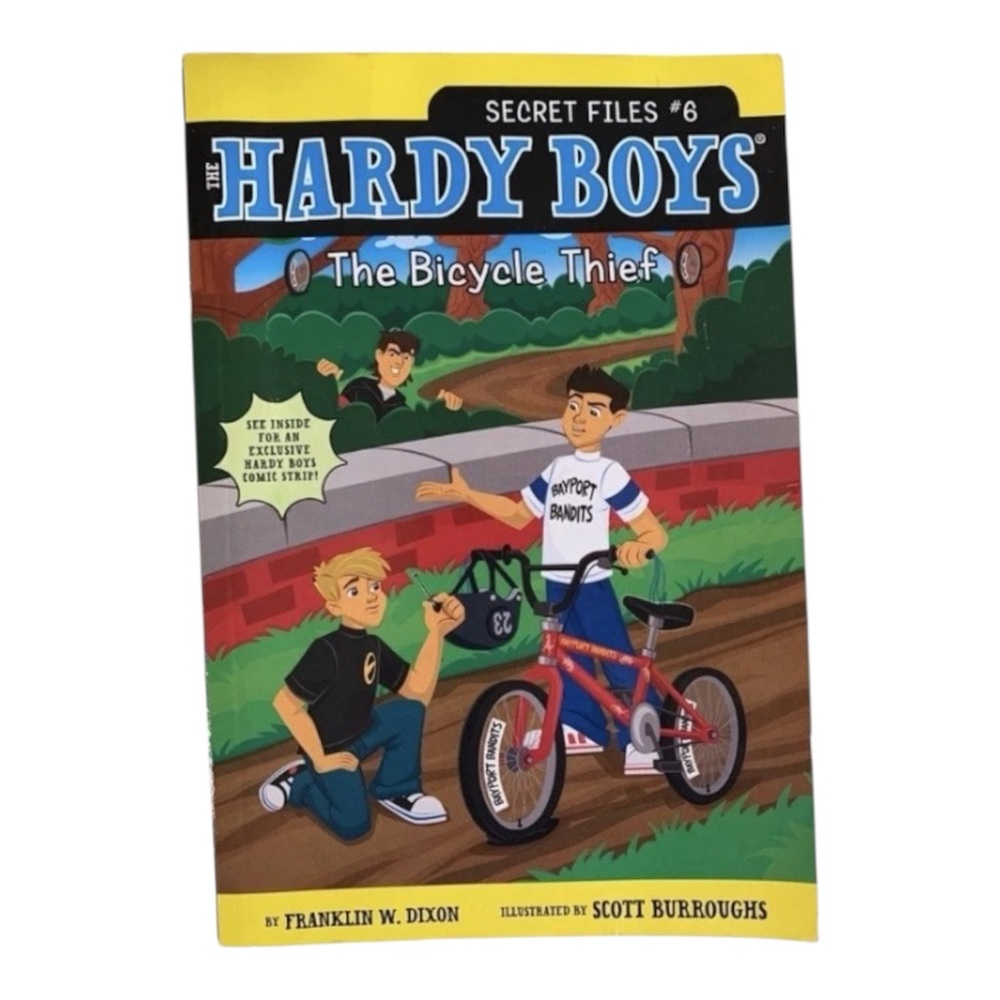 The Bicycle Thief (6) Hardy Boys The Secret Files Kids Book By Franklin W Dixon